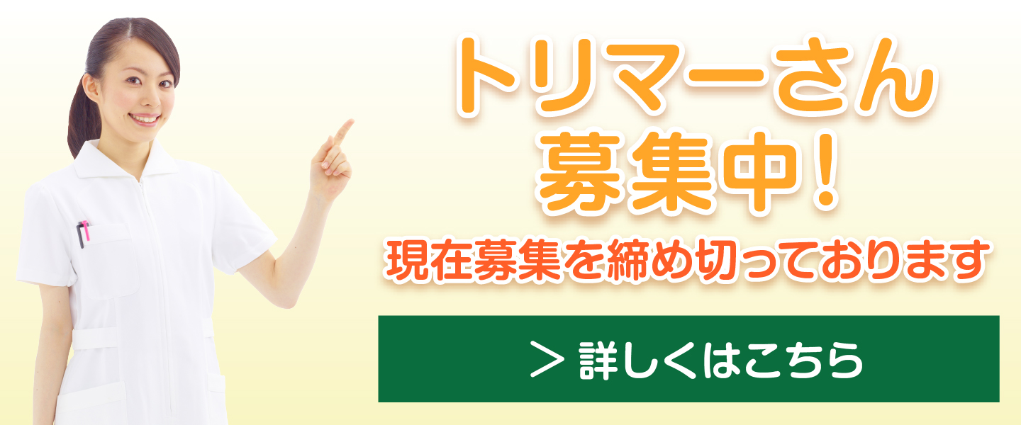トリマーさん採用情報